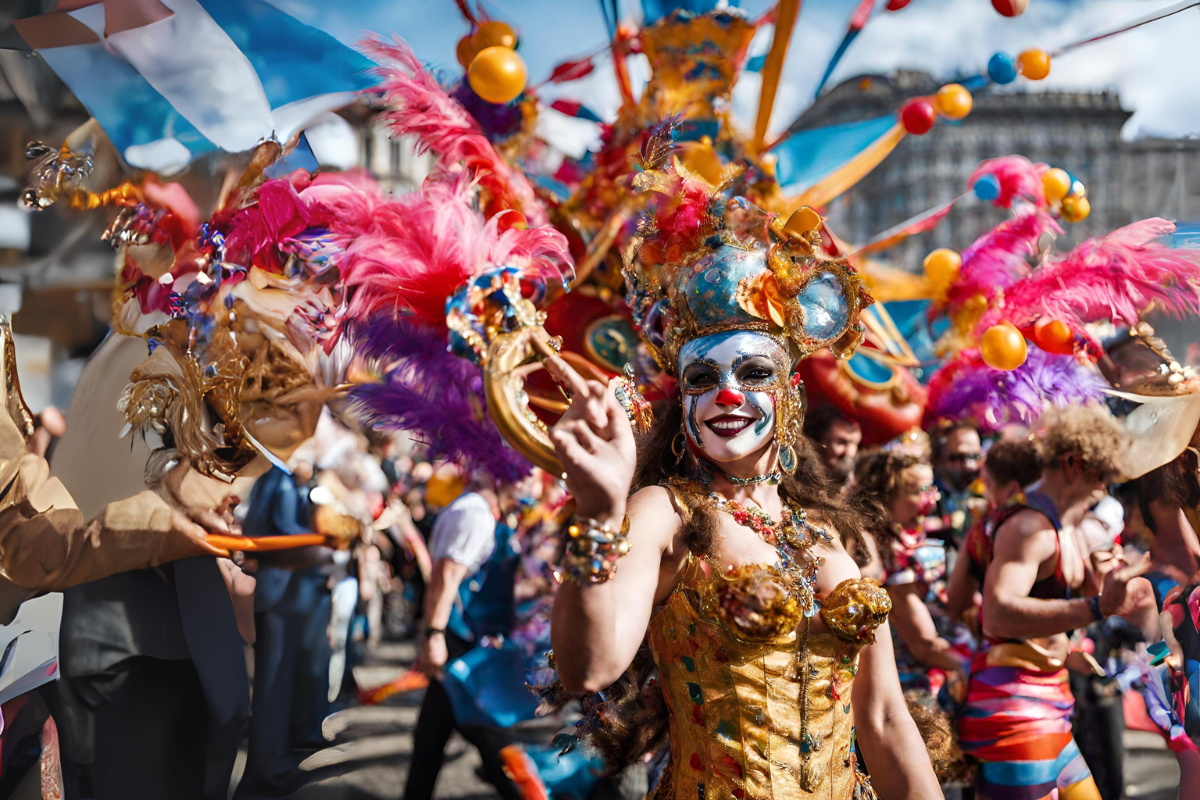 carnevale europeo, maschera di carnevale, festa